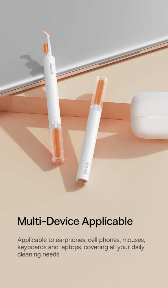 Щетка для чистки Baseus Cleaning Brush Белая Щетка для чистки Baseus Cleaning Brush Белая