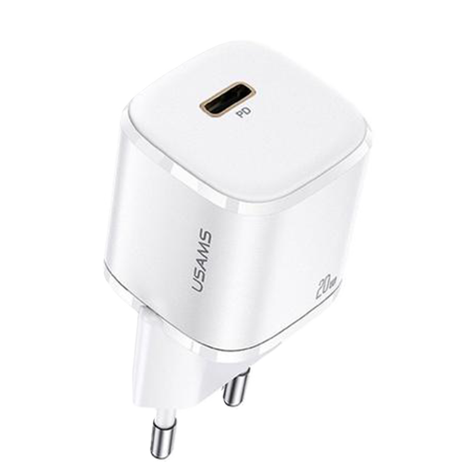 Сетевой адаптер USAMS US-CC124 T36 20W Белый Сетевой адаптер USAMS US-CC124 T36 20W Белый