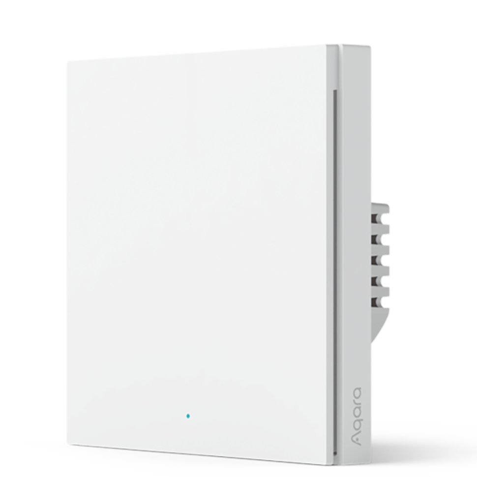 Выключатель одноклавишный Aqara Smart wall switch H1 (без нейтрали) RU Выключатель одноклавишный Aqara Smart wall switch H1 (без нейтрали) RU