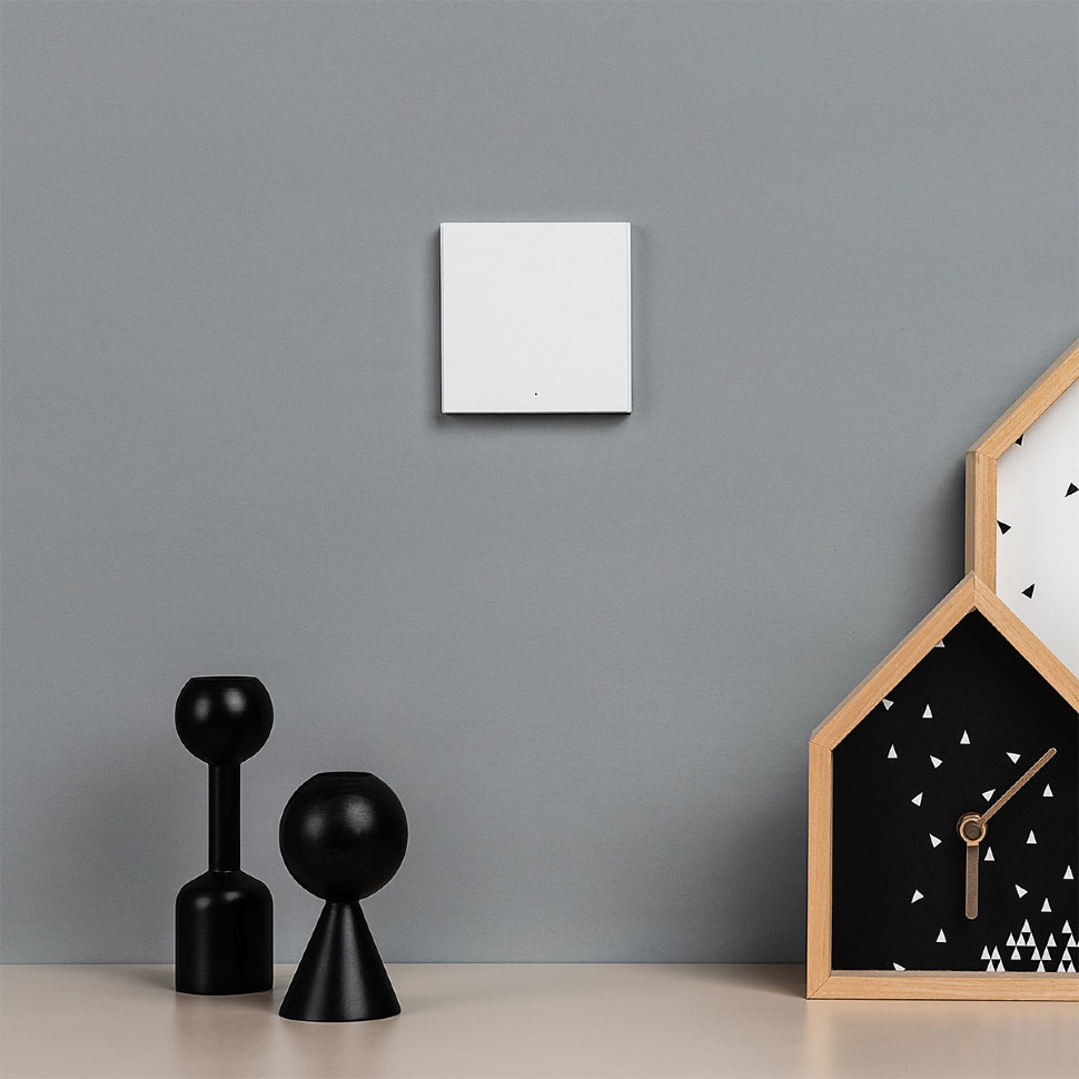 Выключатель одноклавишный Aqara Smart wall switch H1 (без нейтрали) RU Выключатель одноклавишный Aqara Smart wall switch H1 (без нейтрали) RU