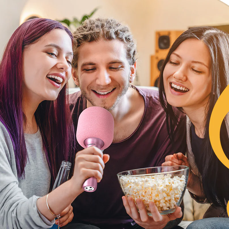 Караоке-микрофон Maono MKP100 Белый Караоке-микрофон Maono MKP100 Белый