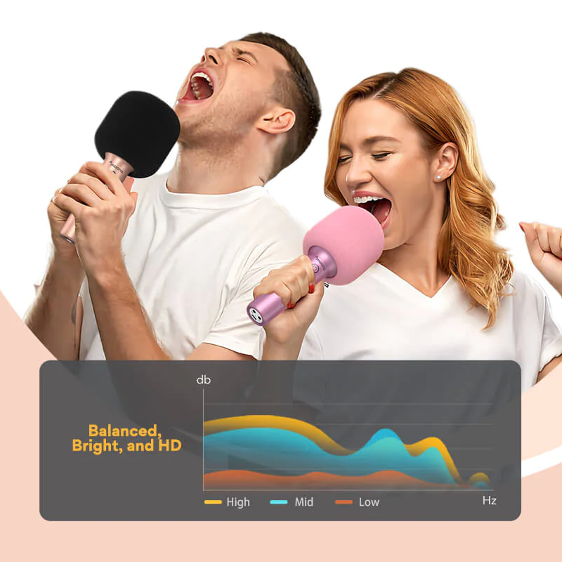 Караоке-микрофон Maono MKP100 Белый Караоке-микрофон Maono MKP100 Белый