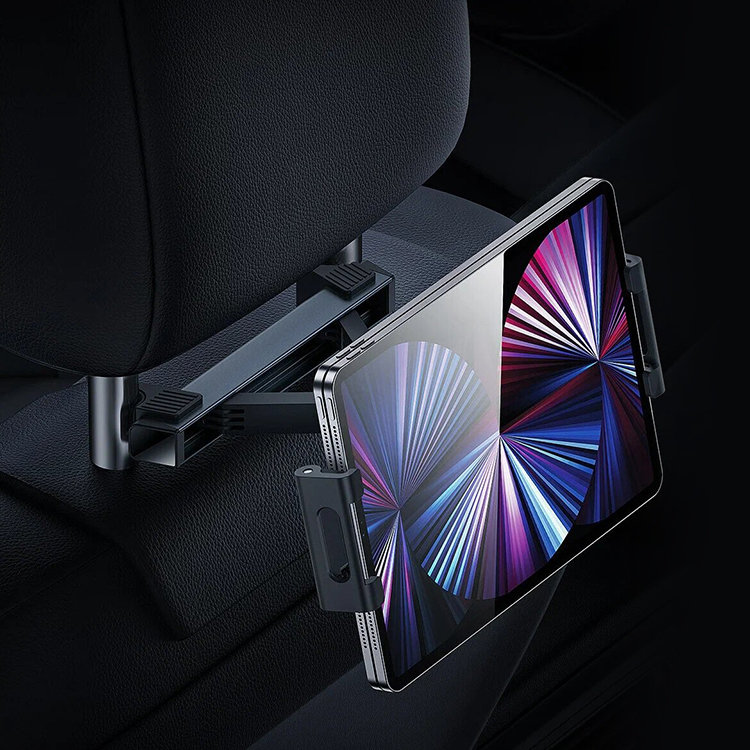 Держатель смартфона/планшета Baseus JoyRide Pro для подголовника Чёрный Держатель смартфона/планшета Baseus JoyRide Pro для подголовника Чёрный
