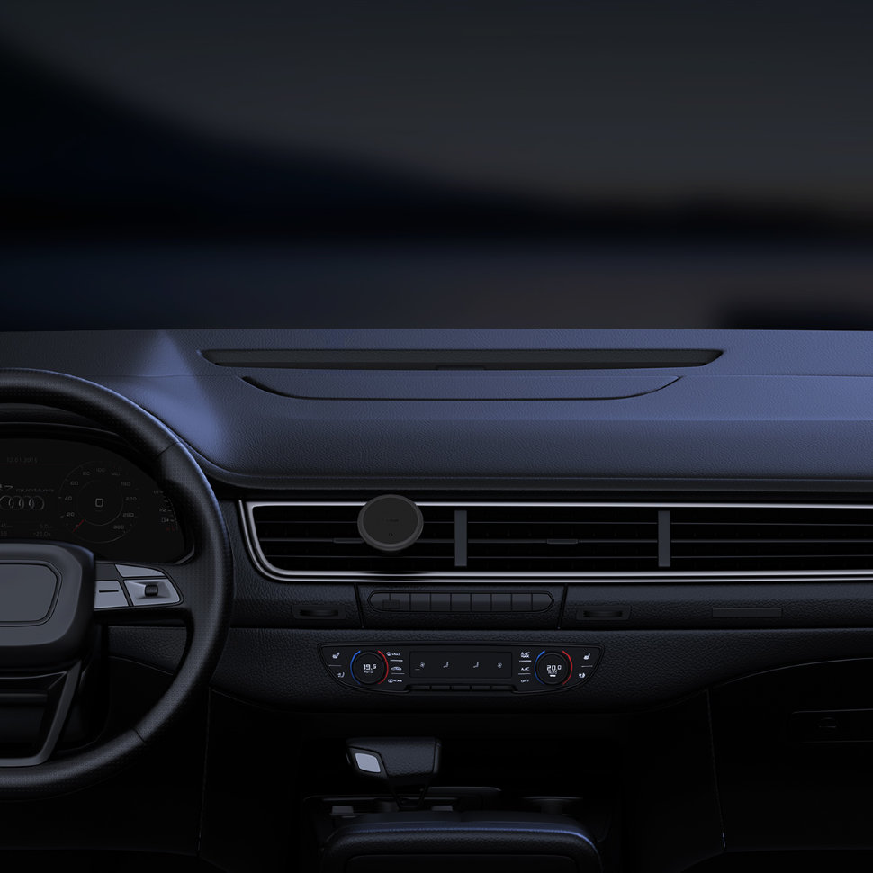 Автодержатель Baseus C01 Air Outlet Кремовый белый Автодержатель Baseus C01 Air Outlet Кремовый белый