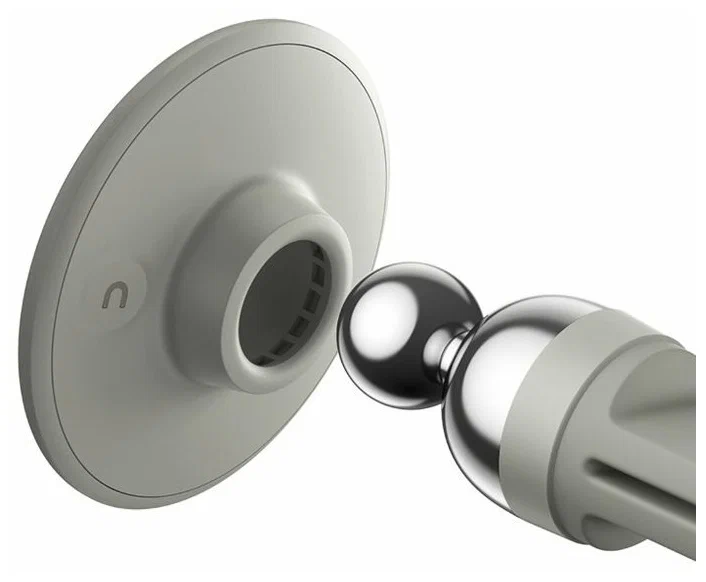 Автодержатель Baseus C01 Air Outlet Кремовый белый Автодержатель Baseus C01 Air Outlet Кремовый белый