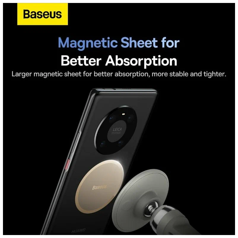 Автодержатель Baseus C01 Air Outlet Кремовый белый Автодержатель Baseus C01 Air Outlet Кремовый белый