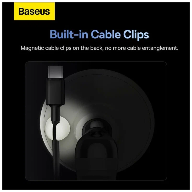 Автодержатель Baseus C01 Air Outlet Кремовый белый Автодержатель Baseus C01 Air Outlet Кремовый белый