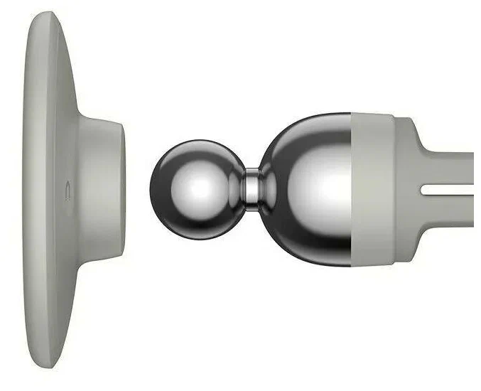 Автодержатель Baseus C01 Air Outlet Кремовый белый Автодержатель Baseus C01 Air Outlet Кремовый белый