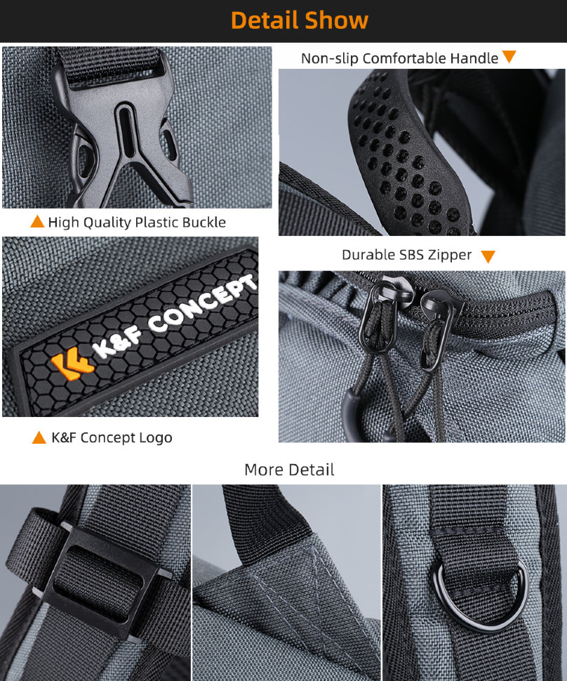 Рюкзак K&F Concept Nature Wander 25L Серый Рюкзак K&F Concept Nature Wander 25L Серый