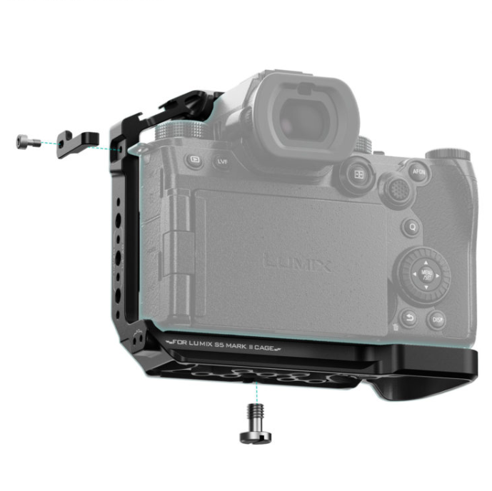 Клетка Tilta Half Cage для Panasonic S5 II/IIX Серая Клетка Tilta Half Cage для Panasonic S5 II/IIX Серая