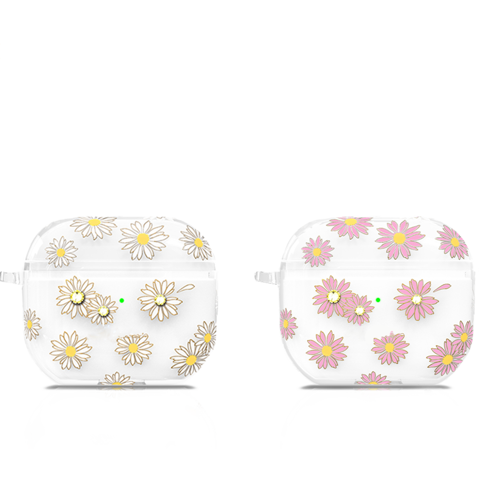 Чехол PQY Lucky для Apple AirPods 3 Daisy Чехол PQY Lucky для Apple AirPods 3 Daisy