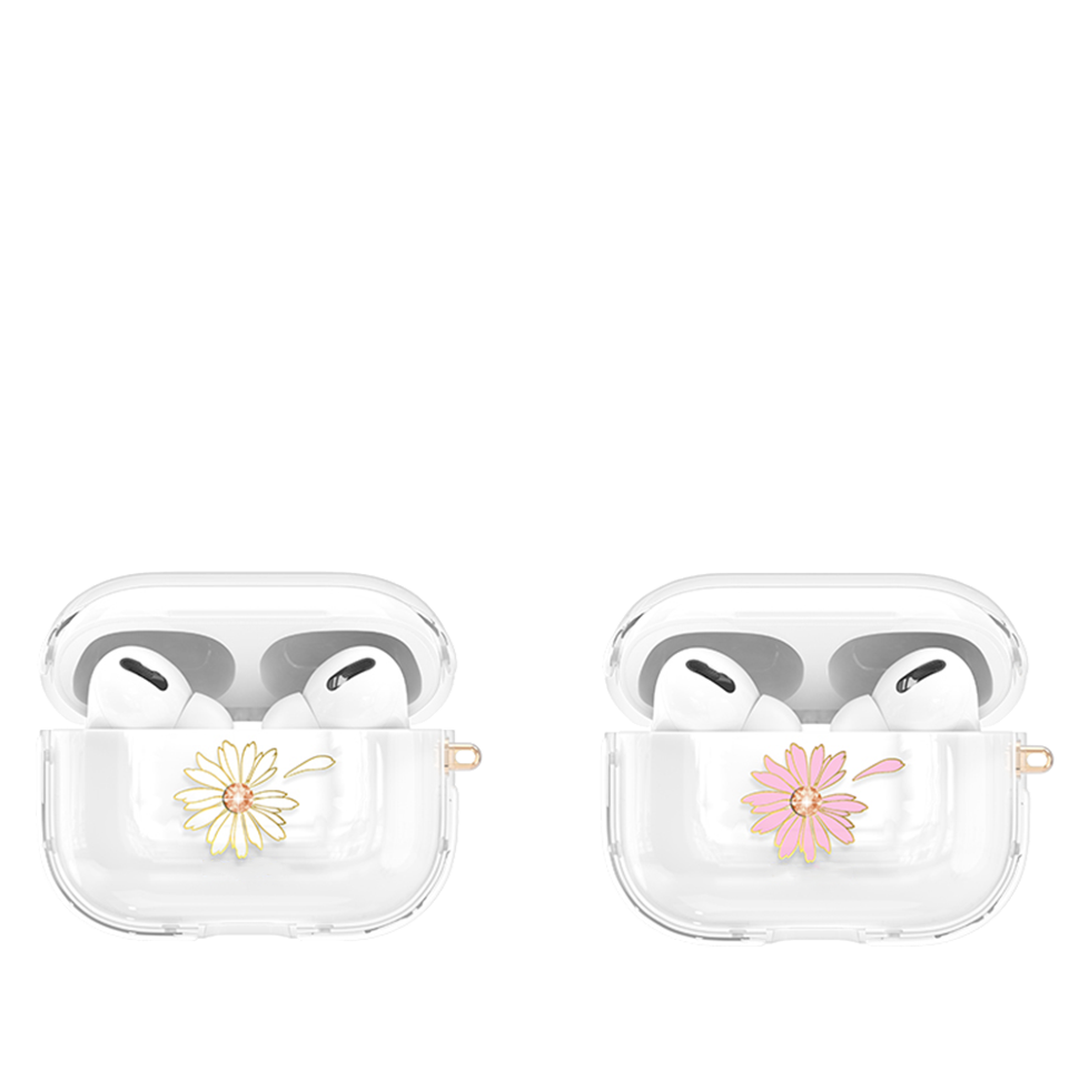 Чехол PQY Lucky для Apple AirPods Pro Маргаритка Чехол PQY Lucky для Apple AirPods Pro Маргаритка