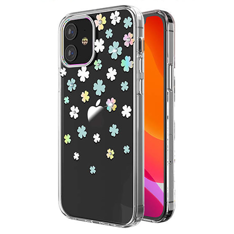 Чехол PQY Lucky для iPhone 12 mini Clover Чехол PQY Lucky для iPhone 12 mini Clover