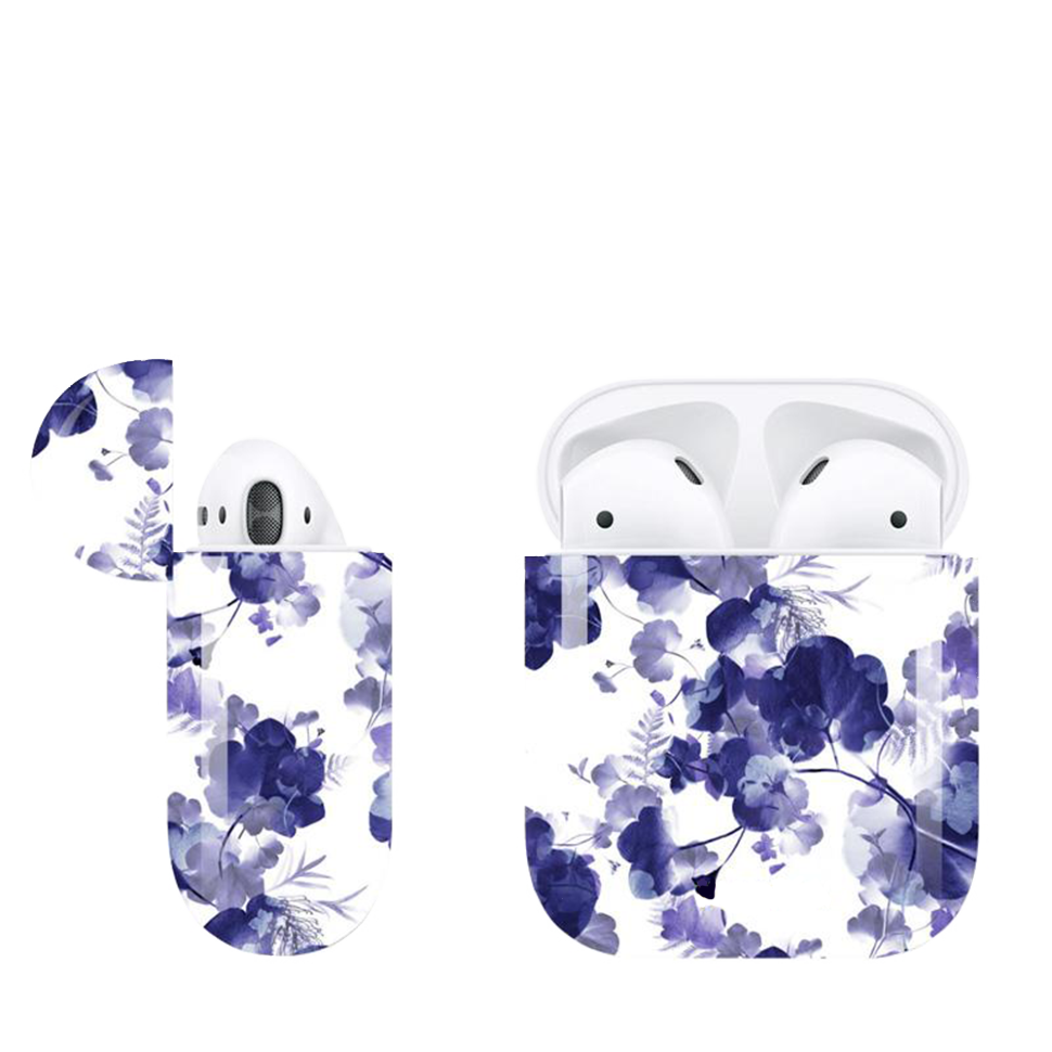 Чехол PQY для Apple Airpods Paint  Flora Style Чехол PQY для Apple Airpods Paint  Flora Style