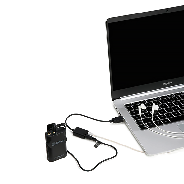 Адаптер BOYA BY-EA2L (USB - miniJack TRS) 15 см Адаптер BOYA BY-EA2L (USB - miniJack TRS) 15 см