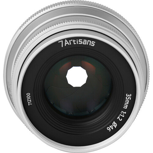 Объектив 7artisans 35mm F1.2 II X-mount Серебро Объектив 7artisans 35mm F1.2 II X-mount Серебро