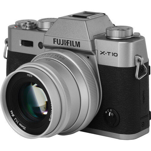 Объектив 7artisans 35mm F1.2 II X-mount Серебро Объектив 7artisans 35mm F1.2 II X-mount Серебро