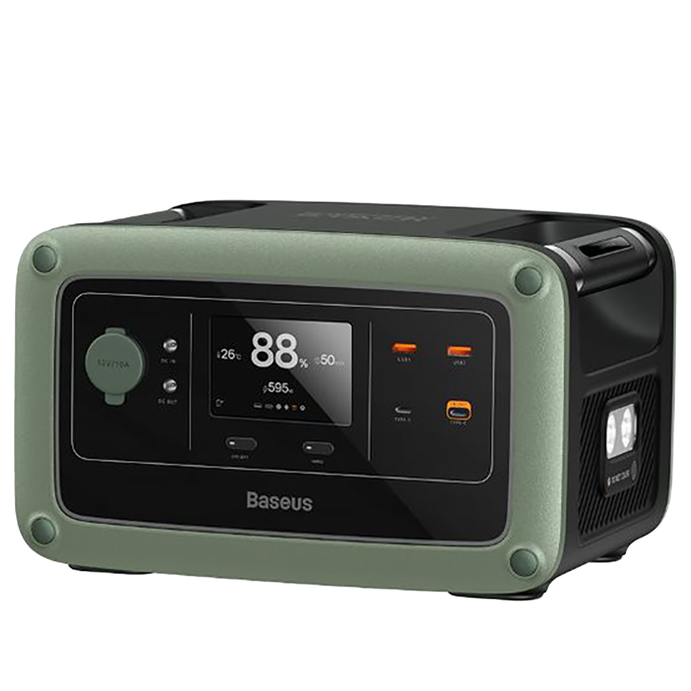 Зарядная станция Baseus Energy Stack 600W Зелёная Зарядная станция Baseus Energy Stack 600W Зелёная