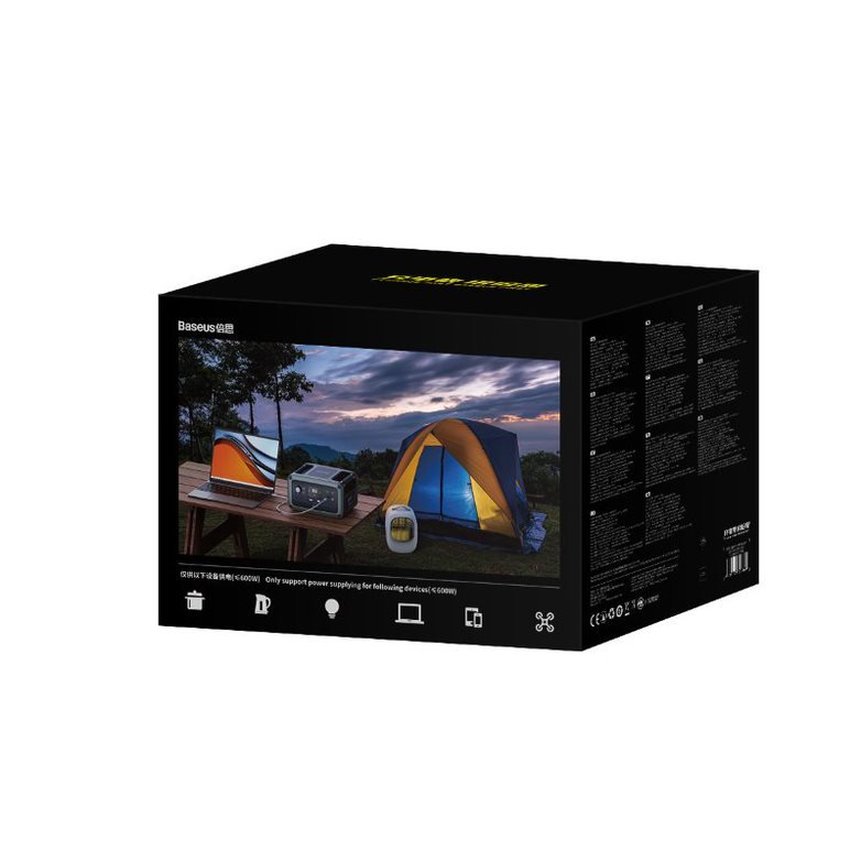 Зарядная станция Baseus Energy Stack 600W Зелёная Зарядная станция Baseus Energy Stack 600W Зелёная