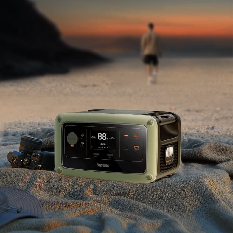 Зарядная станция Baseus Energy Stack 600W Зелёная Зарядная станция Baseus Energy Stack 600W Зелёная