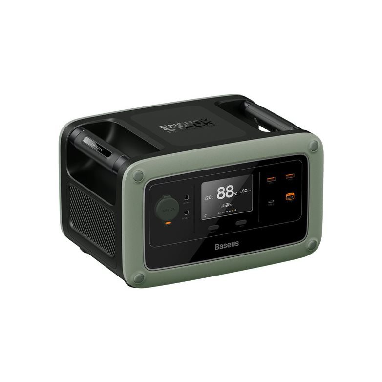 Зарядная станция Baseus Energy Stack 600W Зелёная Зарядная станция Baseus Energy Stack 600W Зелёная