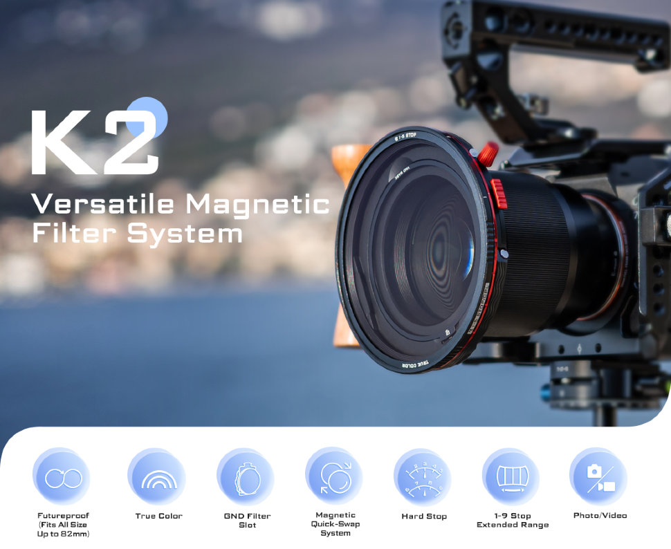 Система магнитных светофильтров Freewell K2 Versatile Magnetic Система магнитных светофильтров Freewell K2 Versatile Magnetic