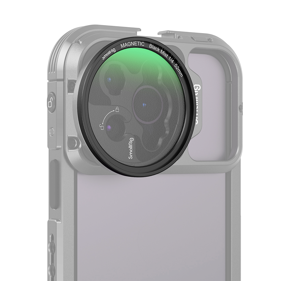 Светофильтр SmallRig MagEase Magnetic Black Mist 1/4 52мм