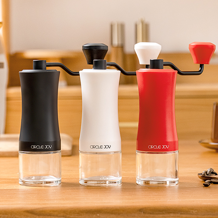 Ручная кофемолка Circle Joy Hand Coffee Grinder Красная Ручная кофемолка Circle Joy Hand Coffee Grinder Красная