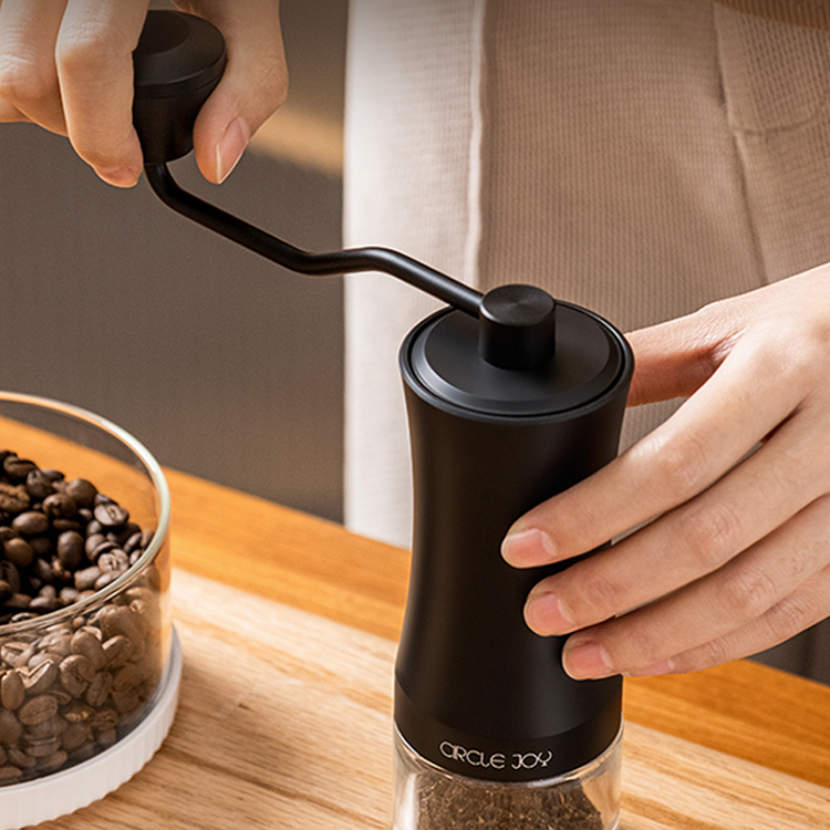Ручная кофемолка Circle Joy Hand Coffee Grinder Красная Ручная кофемолка Circle Joy Hand Coffee Grinder Красная