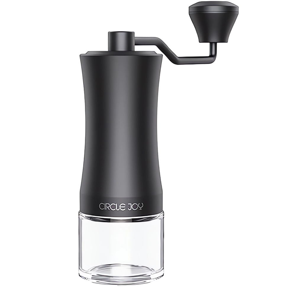 Ручная кофемолка Circle Joy Hand Coffee Grinder Чёрная
