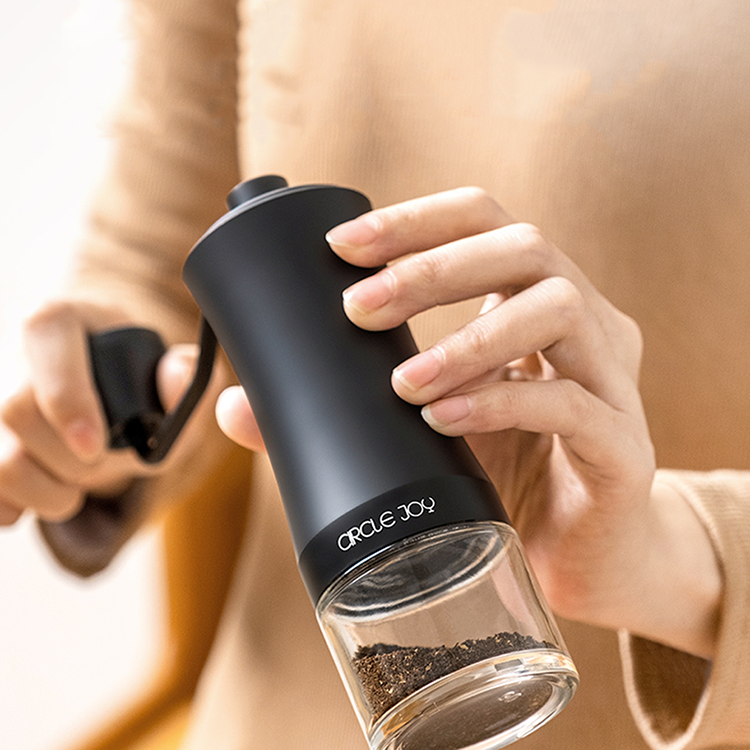 Ручная кофемолка Circle Joy Hand Coffee Grinder Чёрная Ручная кофемолка Circle Joy Hand Coffee Grinder Чёрная