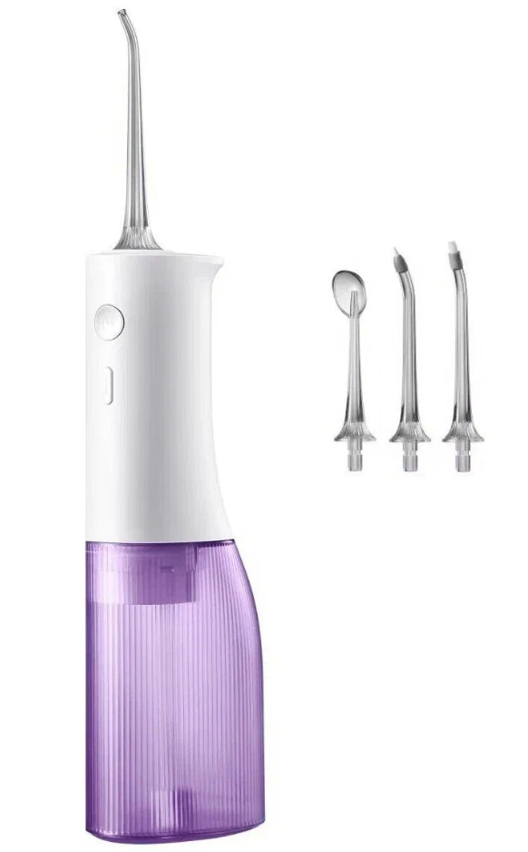 Ирригатор Soocas W3 Pro + 4 насадки Фиолетовый Ирригатор Soocas W3 Pro + 4 насадки Фиолетовый