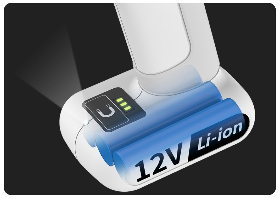 Аккумуляторная дрель-шуруповерт MarsWorker 12V Electric Drill Белая Аккумуляторная дрель-шуруповерт MarsWorker 12V Electric Drill Белая