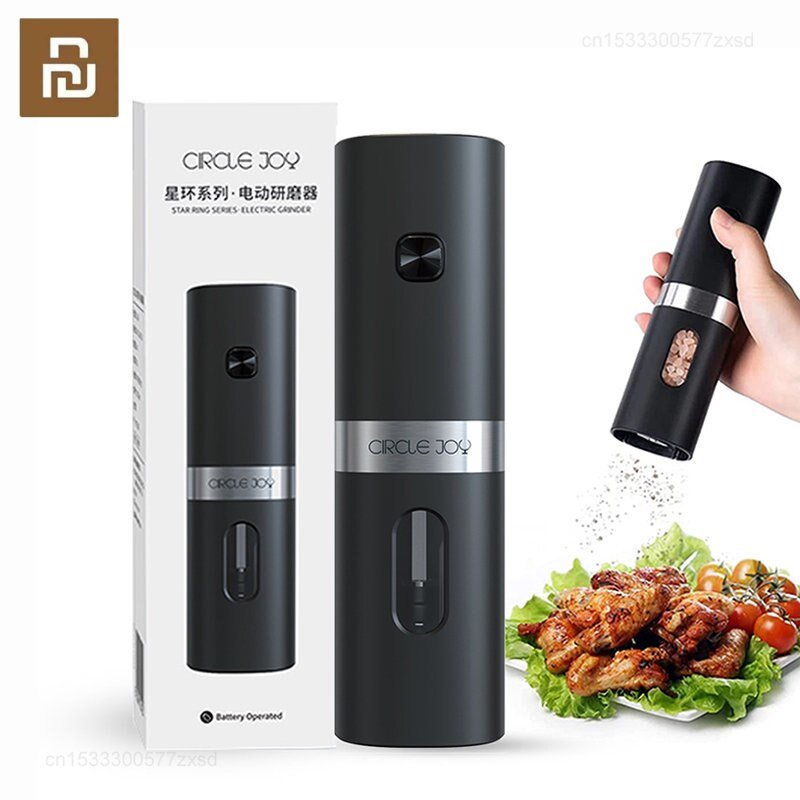 Электрическая мельница Circle Joy CJ-EG06 Star Ring Electric Grinder Чёрная Электрическая мельница Circle Joy CJ-EG06 Star Ring Electric Grinder Чёрная