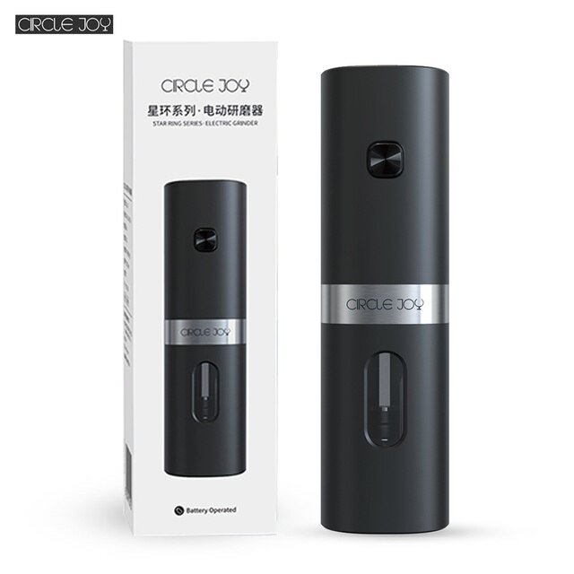 Электрическая мельница Circle Joy CJ-EG06 Star Ring Electric Grinder Чёрная Электрическая мельница Circle Joy CJ-EG06 Star Ring Electric Grinder Чёрная