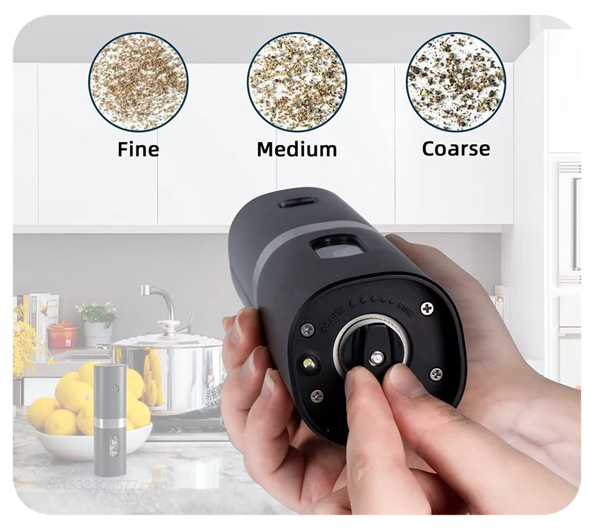 Электрическая мельница Circle Joy CJ-EG06 Star Ring Electric Grinder Чёрная Электрическая мельница Circle Joy CJ-EG06 Star Ring Electric Grinder Чёрная