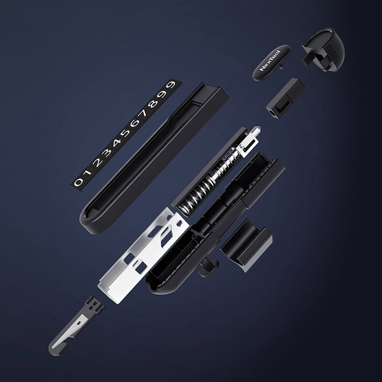 Автовизитка многофункциональная NexTool Multifunctional Parking Plate NE20140 Чёрная Автовизитка многофункциональная NexTool Multifunctional Parking Plate NE20140 Чёрная