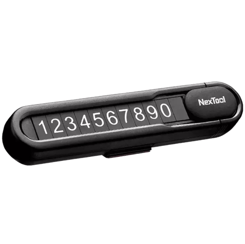Автовизитка многофункциональная NexTool Multifunctional Parking Plate NE20140 Чёрная Автовизитка многофункциональная NexTool Multifunctional Parking Plate NE20140 Чёрная