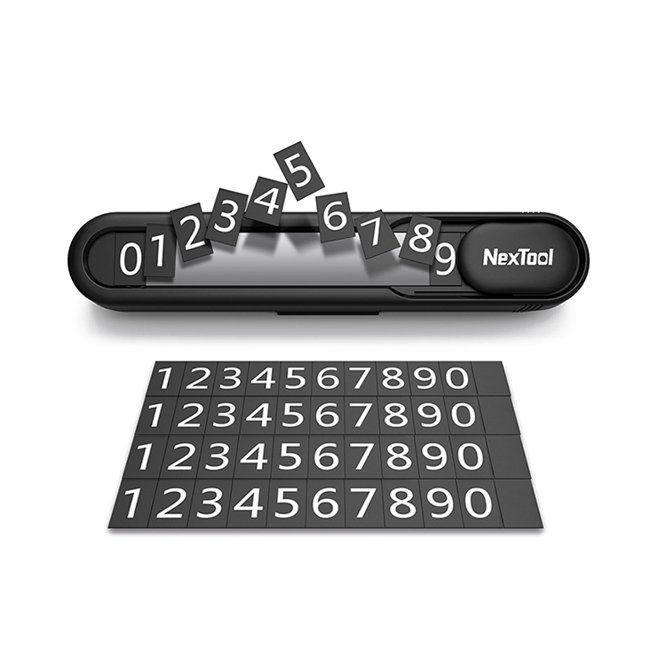 Автовизитка многофункциональная NexTool Multifunctional Parking Plate NE20140 Чёрная Автовизитка многофункциональная NexTool Multifunctional Parking Plate NE20140 Чёрная