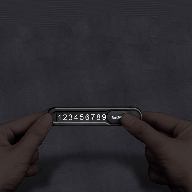 Автовизитка многофункциональная NexTool Multifunctional Parking Plate NE20140 Чёрная Автовизитка многофункциональная NexTool Multifunctional Parking Plate NE20140 Чёрная