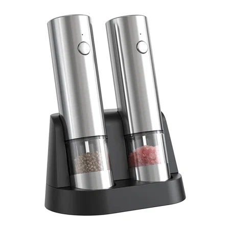 Набор электрических мельниц Circle Joy Fellow Electric Grinder Set Серебро (2 шт) Набор электрических мельниц Circle Joy Fellow Electric Grinder Set Серебро (2 шт)