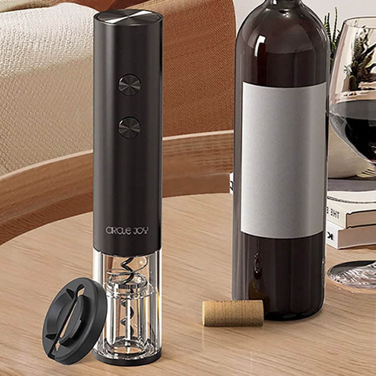 Штопор электрический Circle Joy Electric Wine Bottle Opener Чёрный Штопор электрический Circle Joy Electric Wine Bottle Opener Чёрный