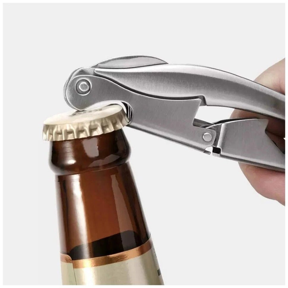 Штопор Circle Joy Mermaid Stainless Steel Sommelier Wine Opener Штопор Circle Joy Mermaid Stainless Steel Sommelier Wine Opener