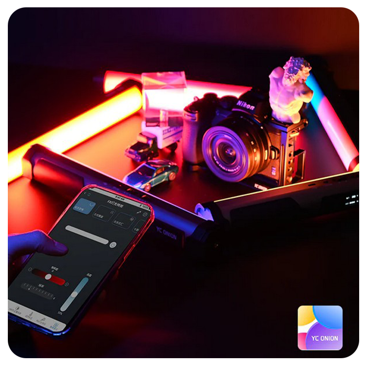 Осветитель YC Onion ENERGY TUBE Pixel Version + Honeycomb + Grid Осветитель YC Onion ENERGY TUBE Pixel Version + Honeycomb + Grid