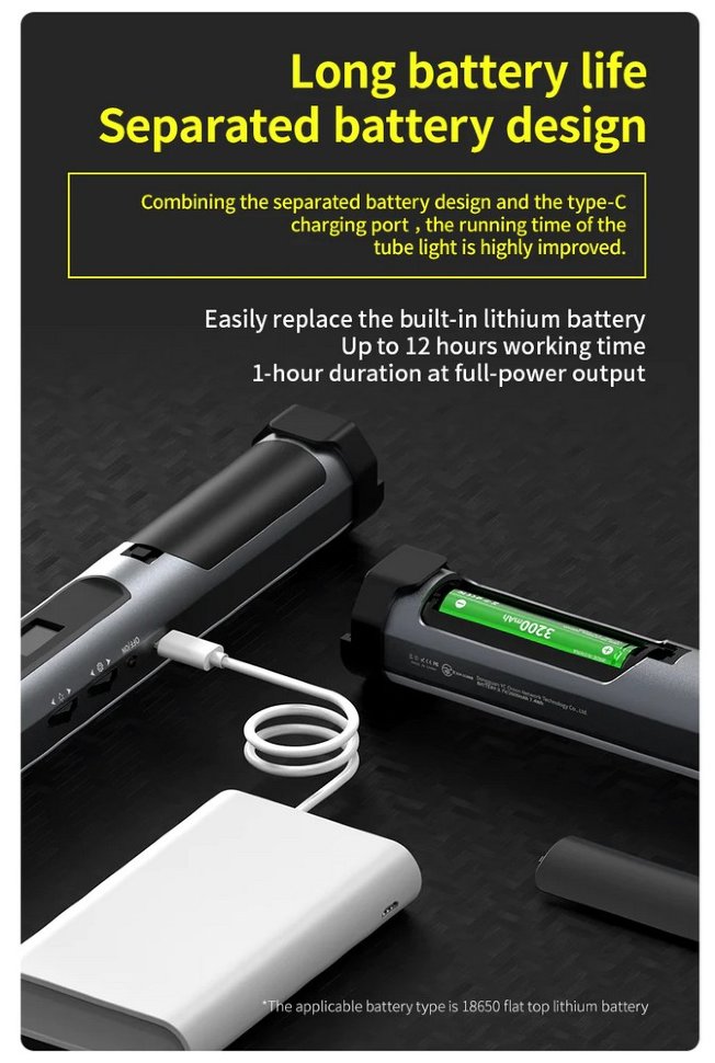 Осветитель YC Onion ENERGY TUBE Pixel Version + Honeycomb + Grid Осветитель YC Onion ENERGY TUBE Pixel Version + Honeycomb + Grid