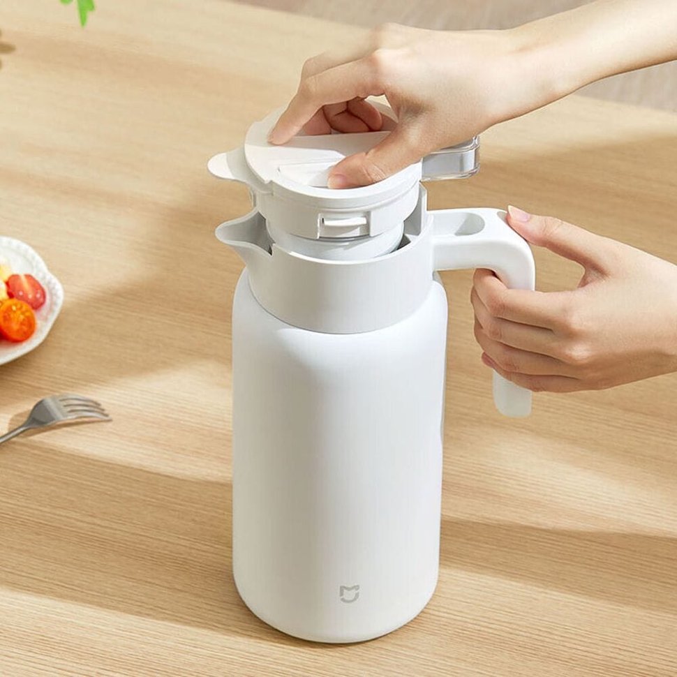 Термос Xiaomi Mijia Thermos 1800мл Белый Термос Xiaomi Mijia Thermos 1800мл Белый