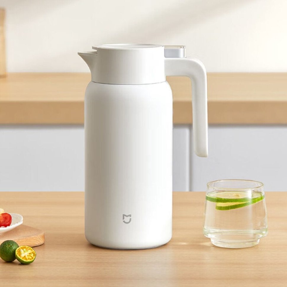Термос Xiaomi Mijia Thermos 1800мл Белый Термос Xiaomi Mijia Thermos 1800мл Белый