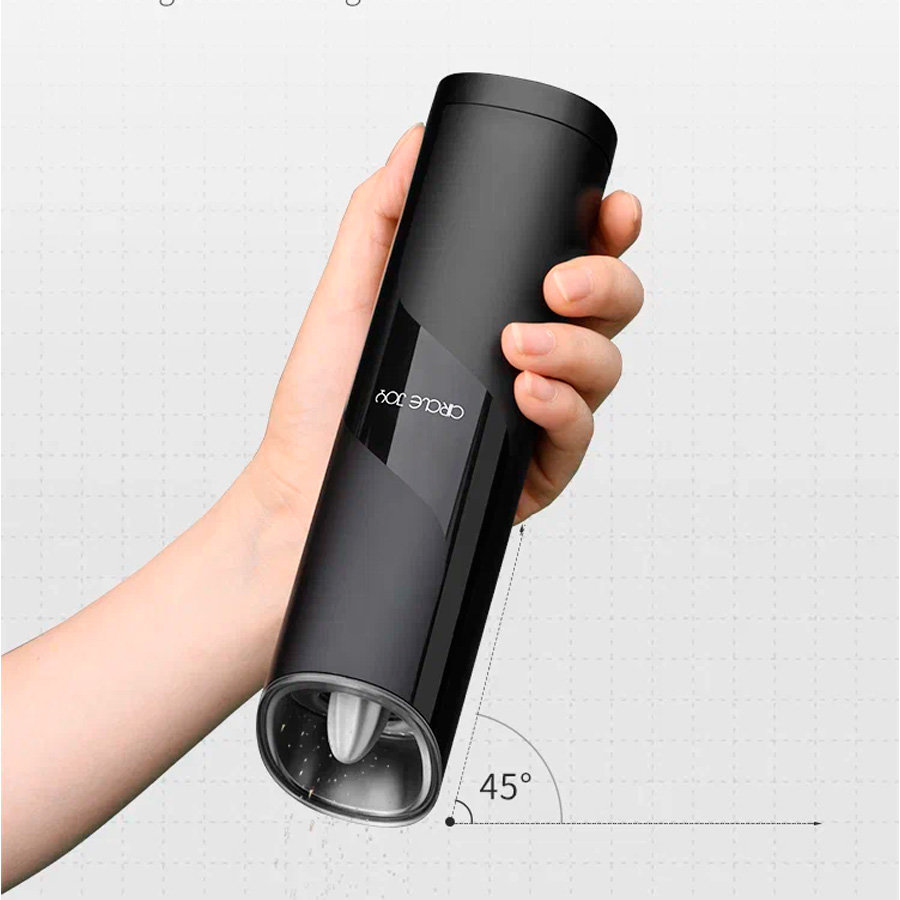 Электрическая мельница Circle Joy CJ-EG04 Gravity Electric Grinder Чёрная Электрическая мельница Circle Joy CJ-EG04 Gravity Electric Grinder Чёрная