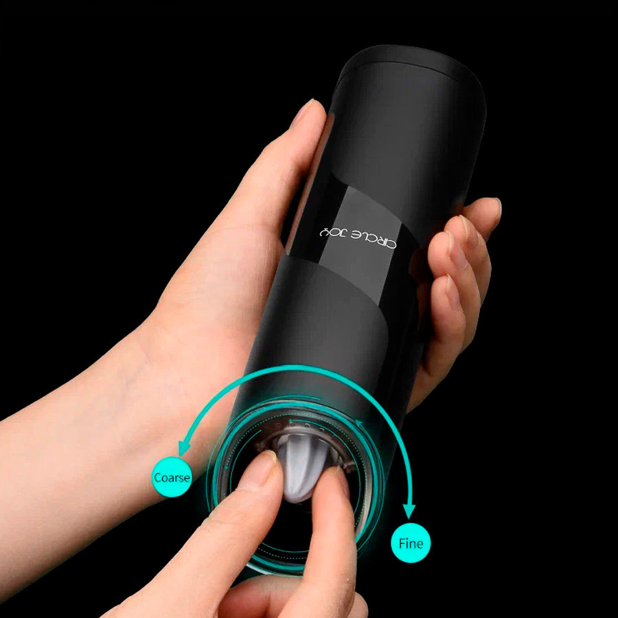 Электрическая мельница Circle Joy CJ-EG04 Gravity Electric Grinder Чёрная Электрическая мельница Circle Joy CJ-EG04 Gravity Electric Grinder Чёрная