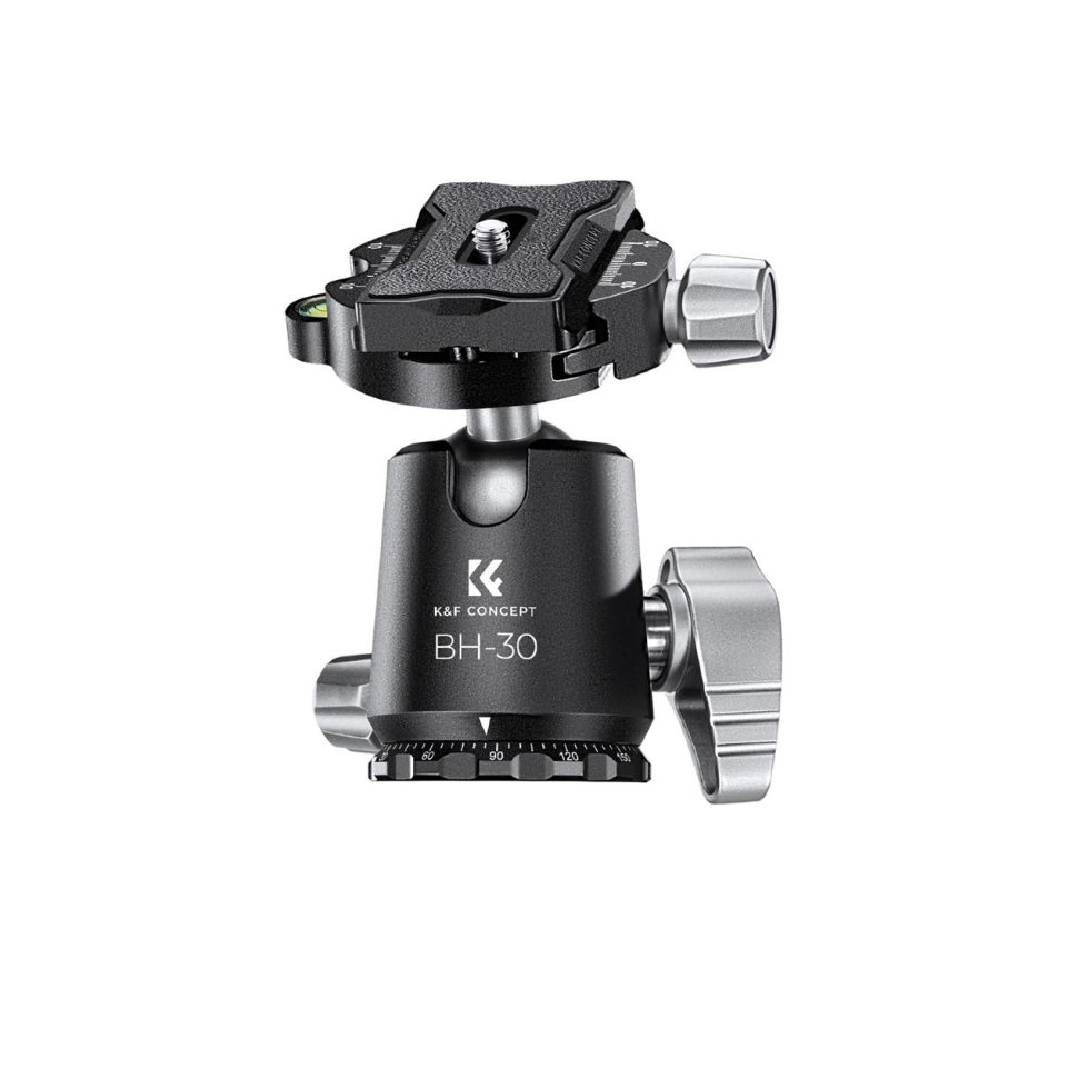 Штатив K&F Concept X254C4 с головой BH-30 Штатив K&F Concept X254C4 с головой BH-30